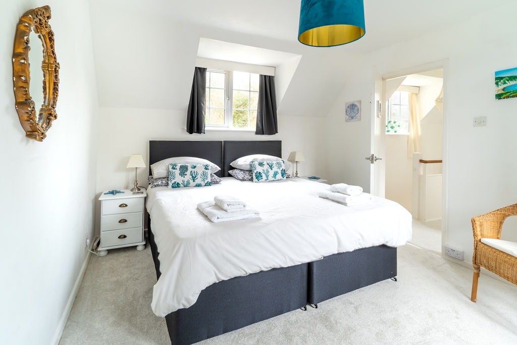 Super King Bedroom. Can be configured as a twin